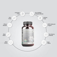 Thumbnail for NatureAlly Biotin + Keratin with Ginkgo Biloba - Vegan Plant-Based formulation that promotes Hair and Nail Health