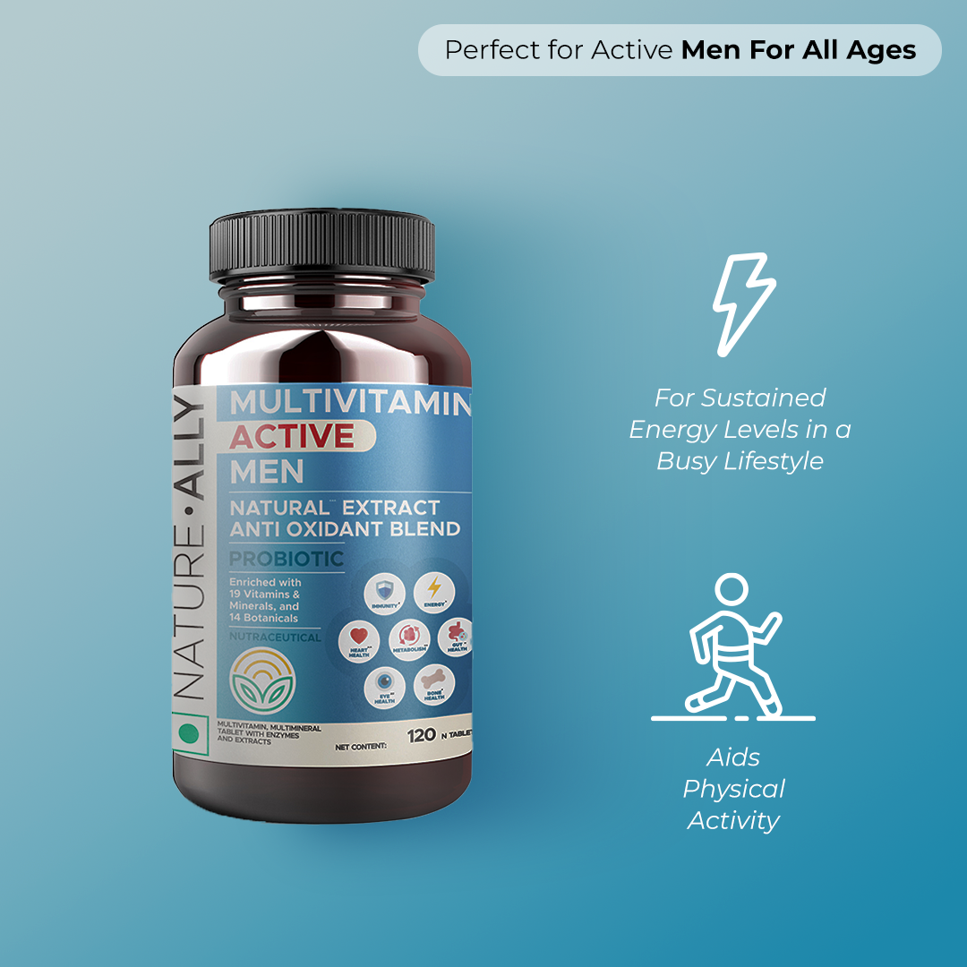 Active Multivitamin Tablets for Men