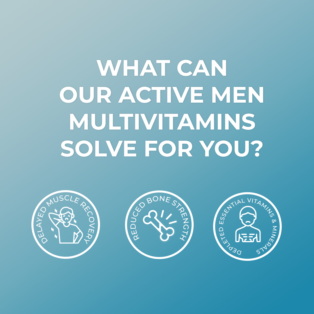 Active Multivitamin Tablets for Men