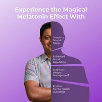 Thumbnail for Melatonin 10 mg : Advanced Vegan Plant - Based Sleep Aid with Night Time Fat Burn