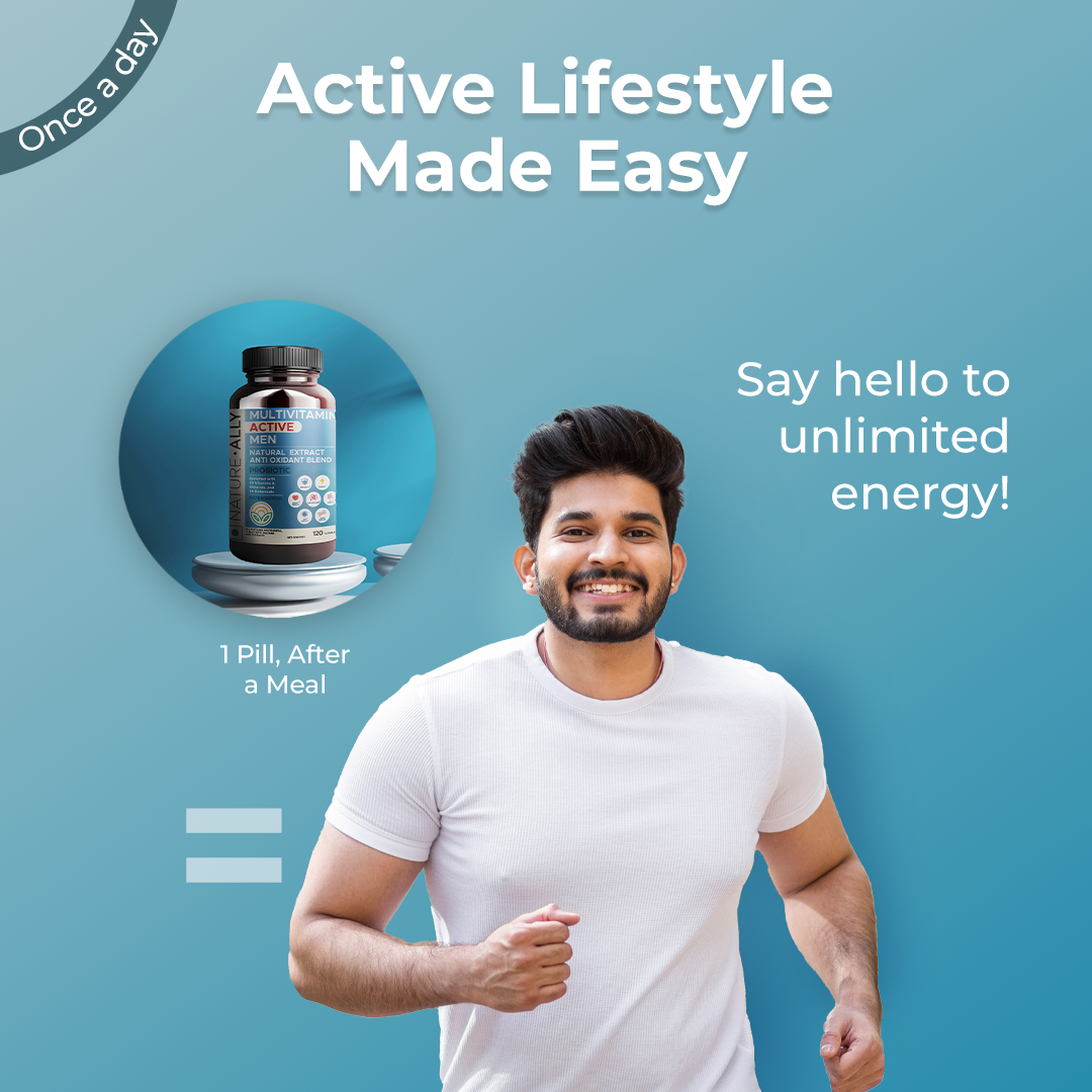 Active Multivitamin Tablets for Men