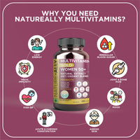 Thumbnail for Multivitamin Gold Women 50 + Vitamins & Supplements natureally.in 
