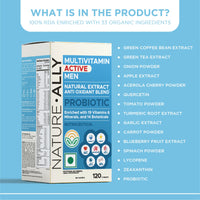 Thumbnail for Multivitamin Active for Men Vitamins & Supplements natureally.in 