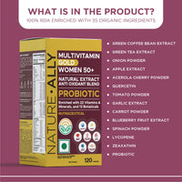 Thumbnail for Multivitamin Gold Women 50 + Vitamins & Supplements natureally.in 