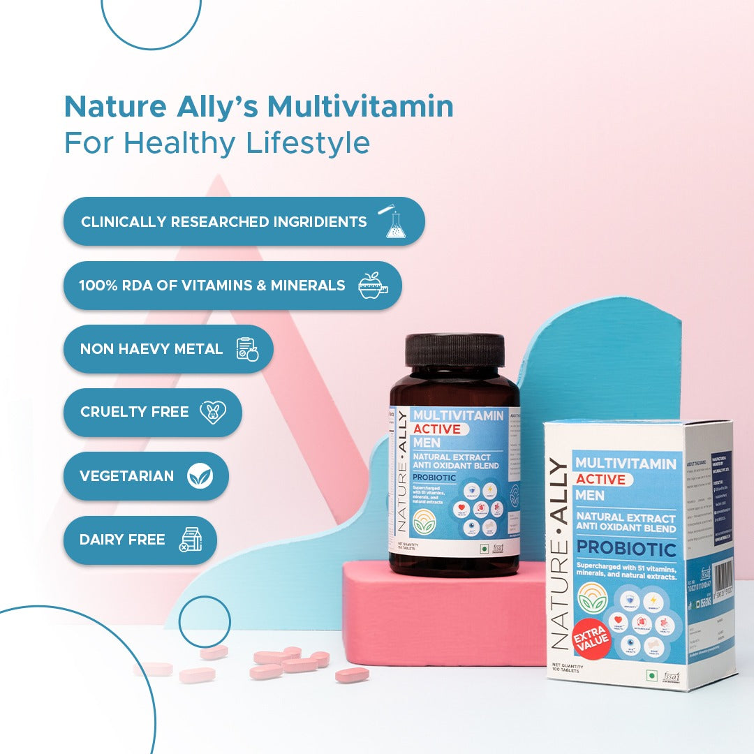 Active Multivitamin Tablets for Men