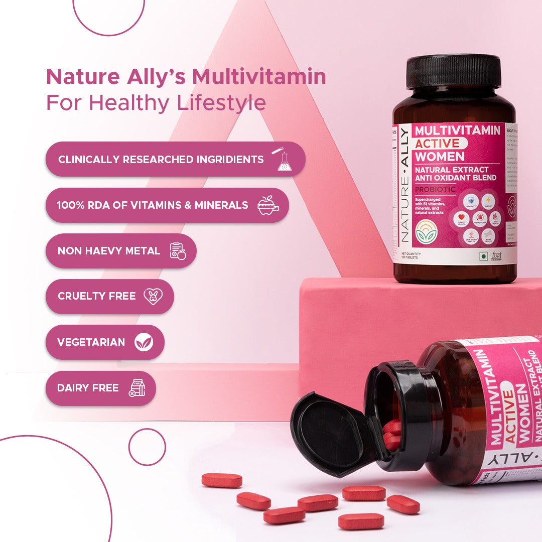 Active Multivitamin Tablets for Women